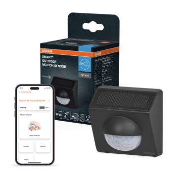 Osram - Spoljni solarni senzor pokreta SMART+ 3,7V antracit IP65 Wi-Fi 800 mAh