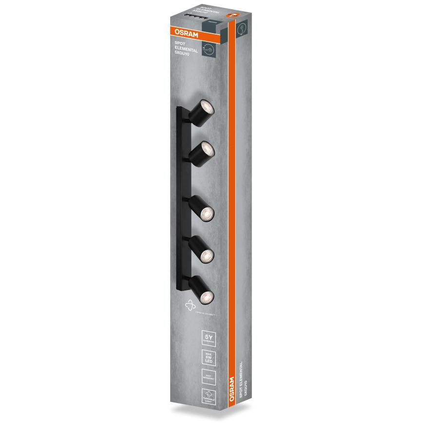 Osram - Spot svetiljka ELEMENTAL 5xGU10/6W/230V