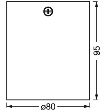 Osram - spot svetiljka SPOT 1xGU10/7W/230V bela