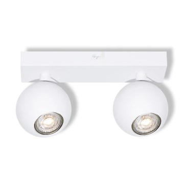Osram - Spot svetiljka SPOT SPHERAL 2xGU10/6W/230V bela