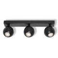 Osram - Spot svetiljka SPOT SPHERAL 3xGU10/6W/230V crna