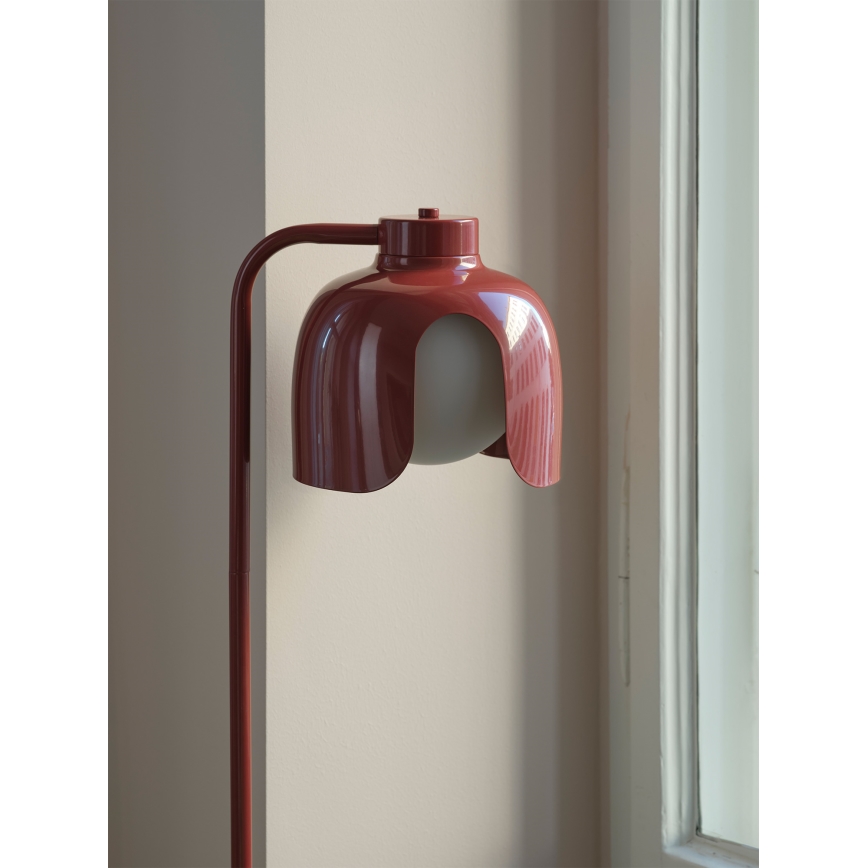 Osram - Stojeća lampa DECOR COROLLE 1xE27/15W/230V crvena