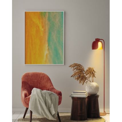 Osram - Stojeća lampa DECOR COROLLE 1xE27/15W/230V crvena