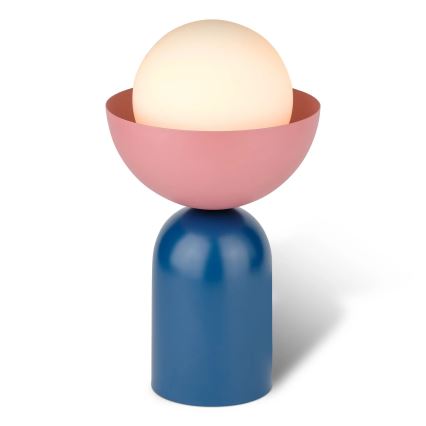 Osram - Stona lampa DECOR BOWL 1xE14/25W/230V plava/ružičasta