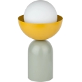 Osram - Stona lampa DECOR BOWL 1xE14/25W/230V zelena/žuta