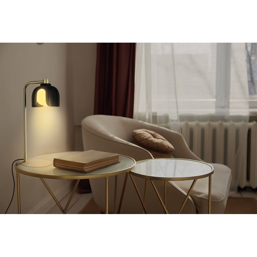 Osram - Stona lampa DECOR COROLLE 1xG9/20W/230V crna/zlatna