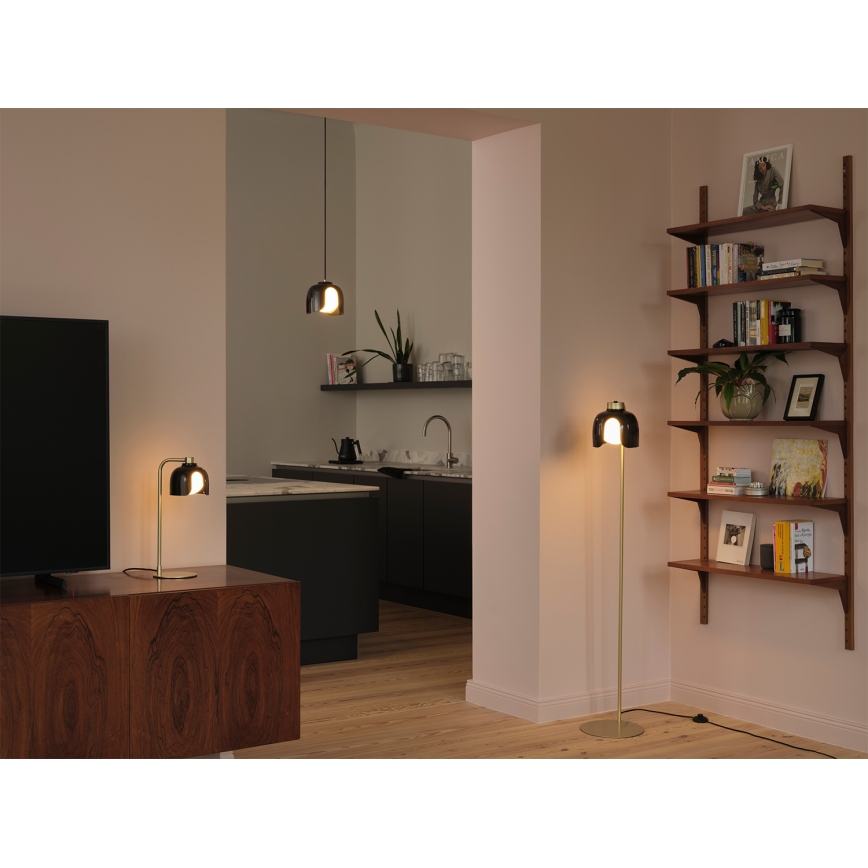 Osram - Stona lampa DECOR COROLLE 1xG9/20W/230V crna/zlatna