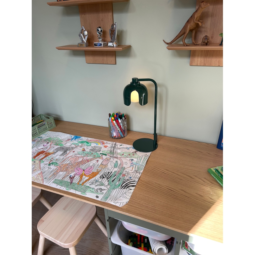 Osram - Stona lampa DECOR COROLLE 1xG9/20W/230V zelena