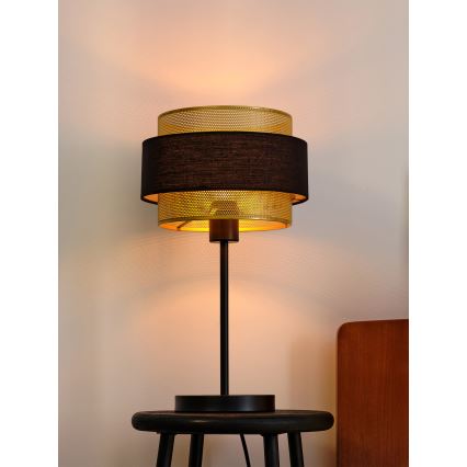 Osram - Stona lampa DECOR HORNET 1xE27/10W/230V crna/zlatna