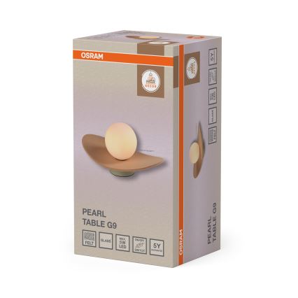 Osram - Stona lampa DECOR PEARL 1xG9/5W/230V bež