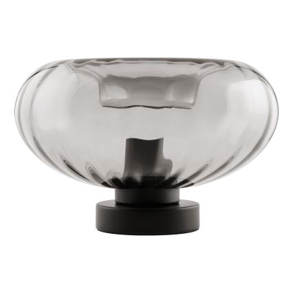 Osram - stona lampa DECOR SMOKE 1xE27/12W/230V crna/zadimljeno siva