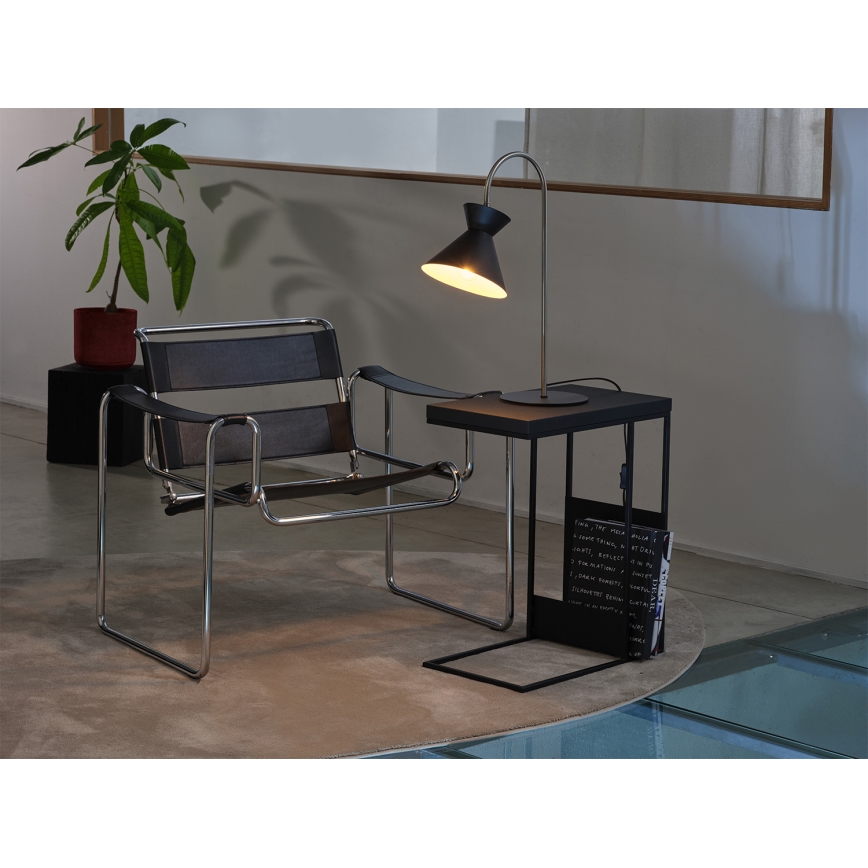 Osram - Stona lampa DECOR WAIST 1xE27/40W/230V crna