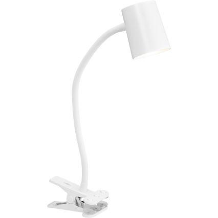 Osram - Stona lampa sa stezaljkom DESK LINE 1xGU10/9W/230V bela