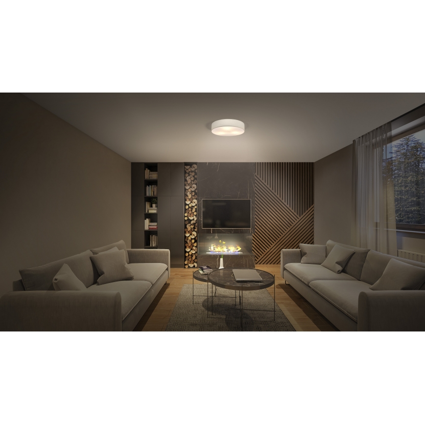 Osram - stropna svetiljka ORBIS PARIS 3xE27/25W/230V, prečnika 48 cm, krem boje