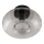 Osram - Stropno svetlo DECOR SMOKE 1xE27/12W/230V prečnik 28 cm crna/dimljeno siva