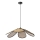 Osram - Viseći luster na sajli DECOR RATTAN 1xE27/15W/230V, prečnik 69 cm, bež/crna