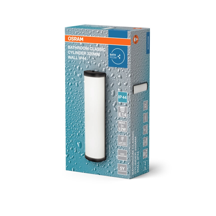 Osram - Zidna kupatilska svetiljka BATHROOM CLASSIC 2xE14/12W/230V IP44