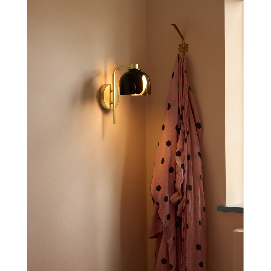 Osram - Zidna lampa DECOR COROLLE 1xG9/20W/230V crna/zlatna