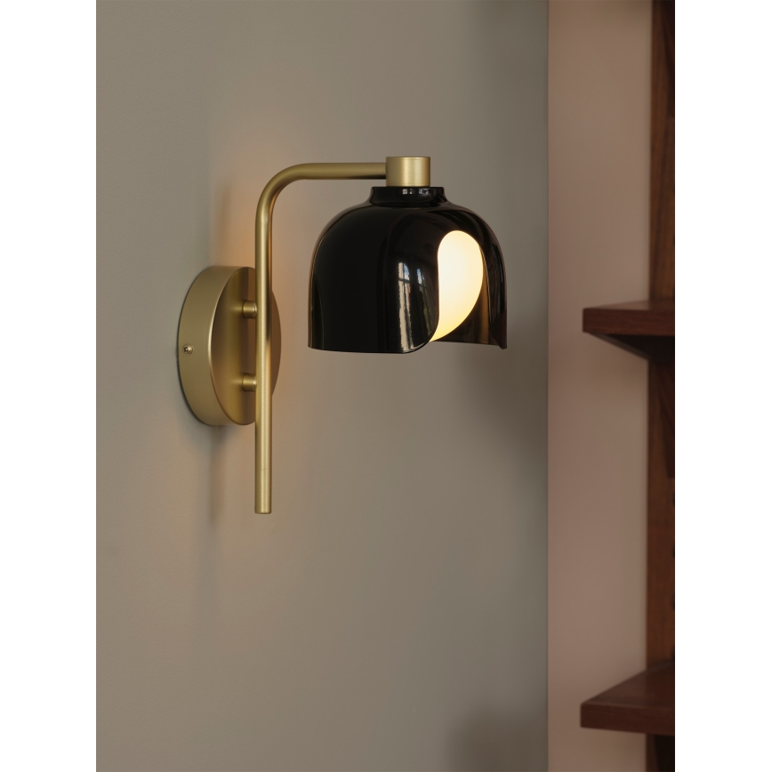 Osram - Zidna lampa DECOR COROLLE 1xG9/20W/230V crna/zlatna