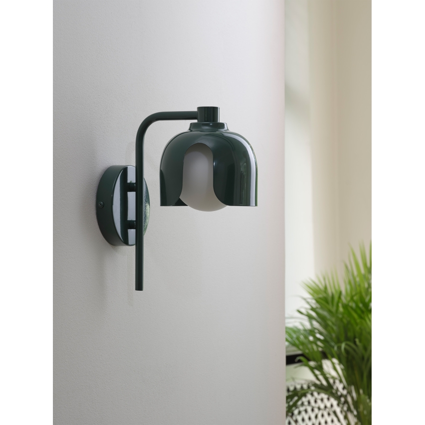 Osram - Zidna lampa DECOR COROLLE 1xG9/20W/230V zelena