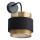 Osram - Zidna lampa DECOR HORNET 1xE27/10W/230V crna/zlatna