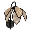 Osram - Zidna lampa DECOR RATTAN 1xE27/15W/230V bež/crna