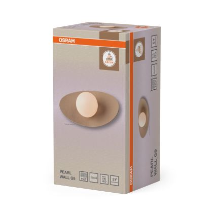 Osram - Zidna svetiljka DECOR PEARL 1xG9/5W/230V bež