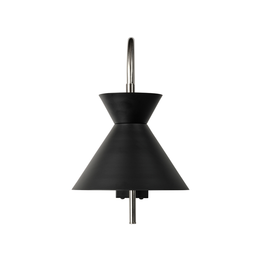 Osram - Zidna svetiljka DECOR WAIST 1xE27/40W/230V crna