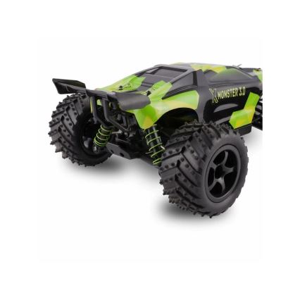 Overmax - RC automobil na daljinsko upravljanje X-MONSTER 3.0 1700 mAh crna/zelena