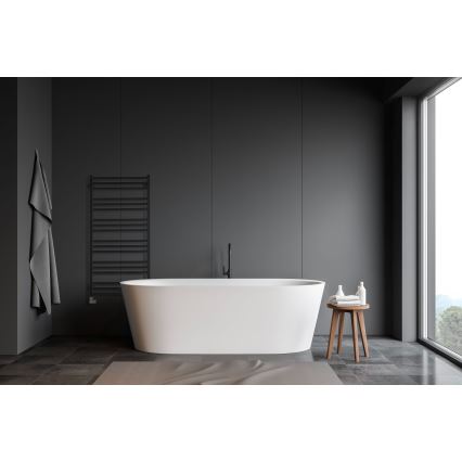 P.M.H. AV4B - Peškirni radijator za kupatilo AVENTO 567W 121 cm crna