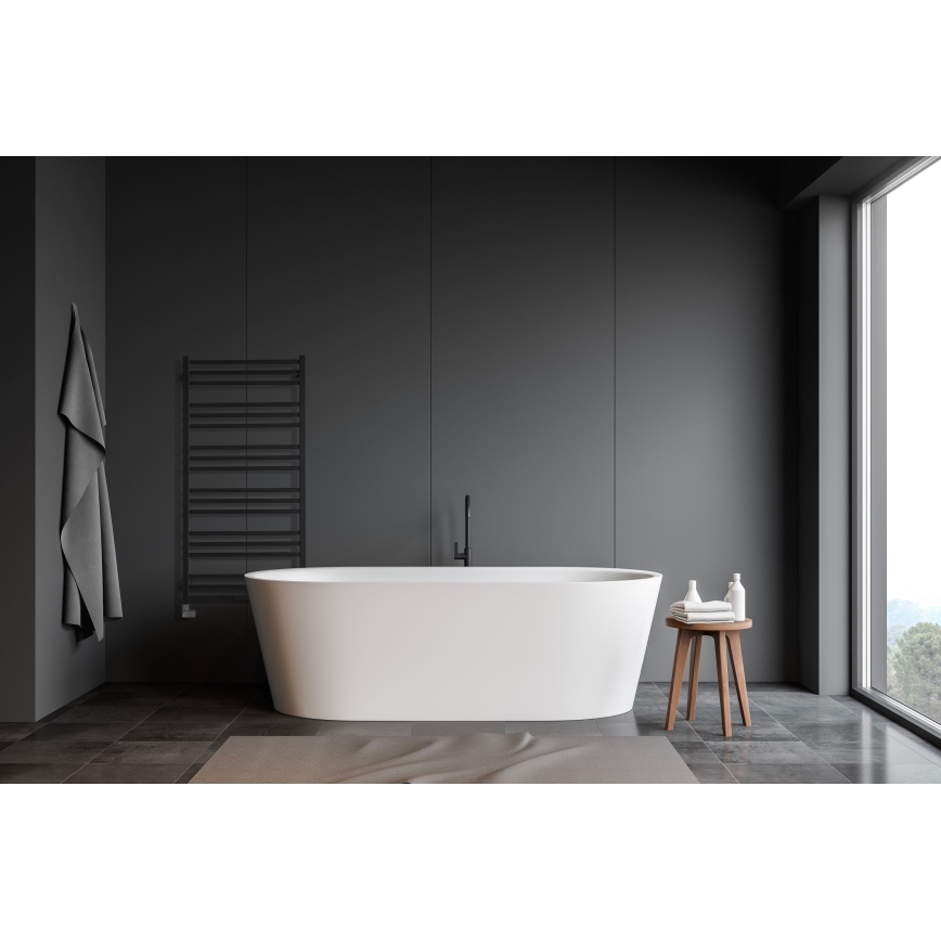 P.M.H. AV4B - Peškirni radijator za kupatilo AVENTO 567W 121 cm crna