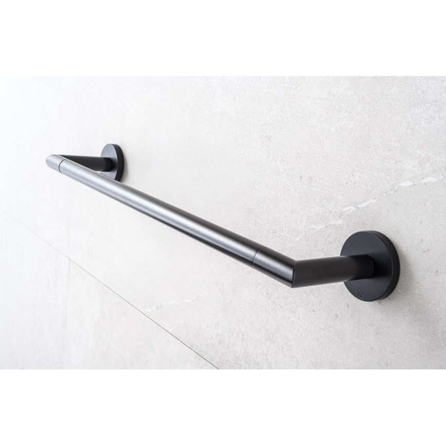 P.M.H. IN1B-R - Električni sušač za peškire INGA 17W/230V 85,9 cm IP44 desna/crna