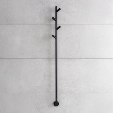 P.M.H. LS1B - Električni sušač peškira LISA 24W/230V 170 cm IP44 crna