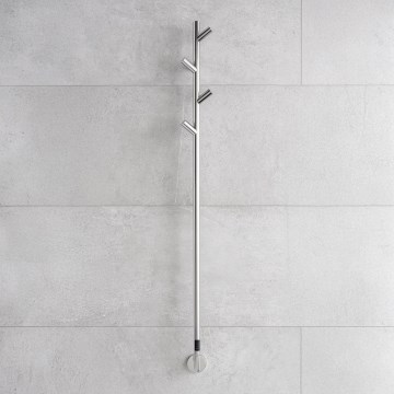 P.M.H. LS1SS - Električni sušač peškira LISA 24W/230V 170 cm IP44 polirani nerđajući čelik