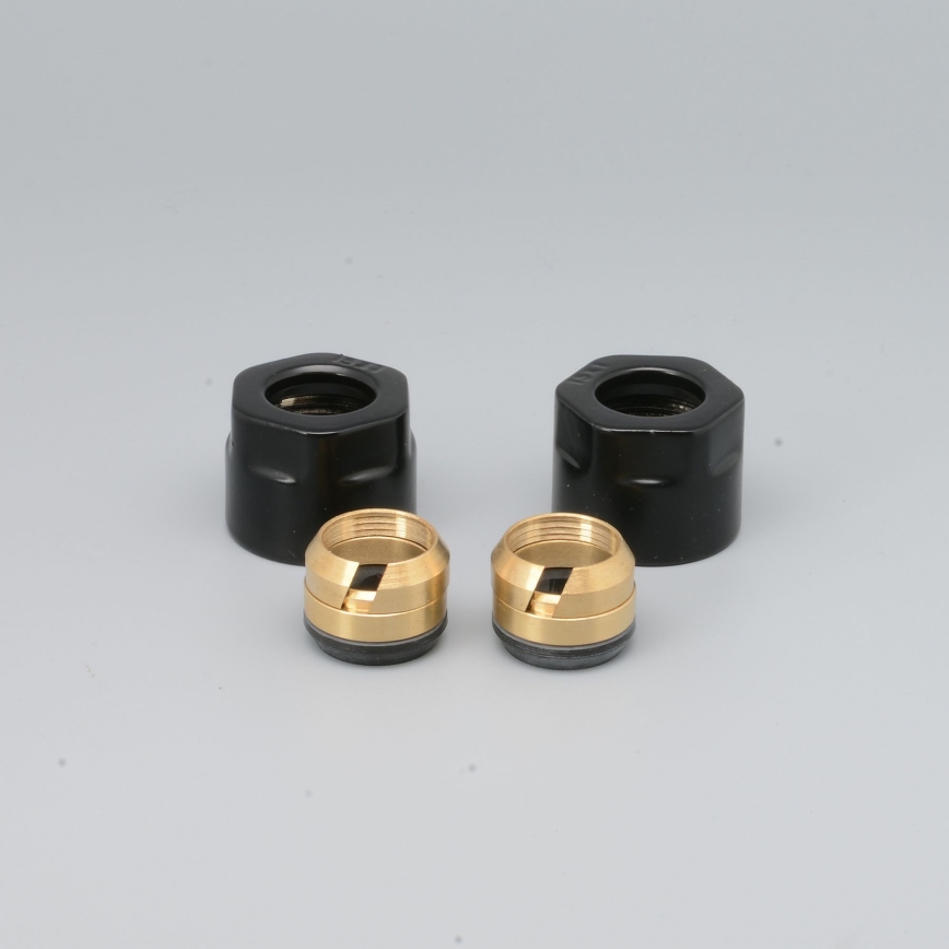 P.M.H. M15B4024 - Kompresioni priključak za ventil VISION/INTER crna/bakar 15 mm