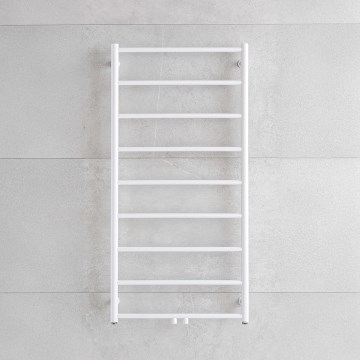 P.M.H. NS4W-M - merdevinski radijator za kupatilo NAAS 349W 121 cm bela