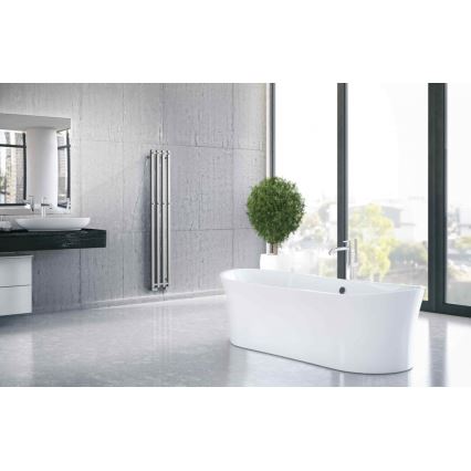 P.M.H. PX2C/4 - Kupatilski peškarnik PLUTO X 350W 150 cm sjajni hrom
