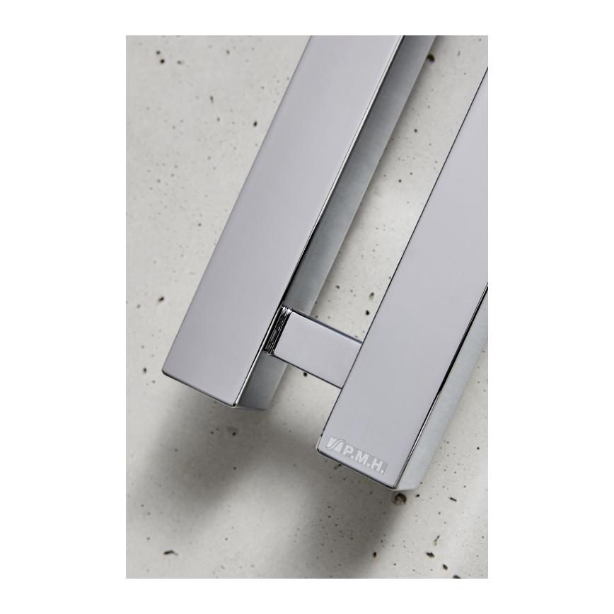 P.M.H. PX2C/4 - Kupatilski peškarnik PLUTO X 350W 150 cm sjajni hrom