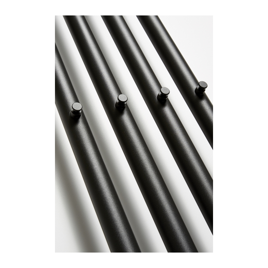 P.M.H. R2B - Kupaonski merdevinski radijator ROSENDAL 350W 150 cm crna