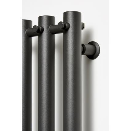 P.M.H. R2B - Kupaonski merdevinski radijator ROSENDAL 350W 150 cm crna