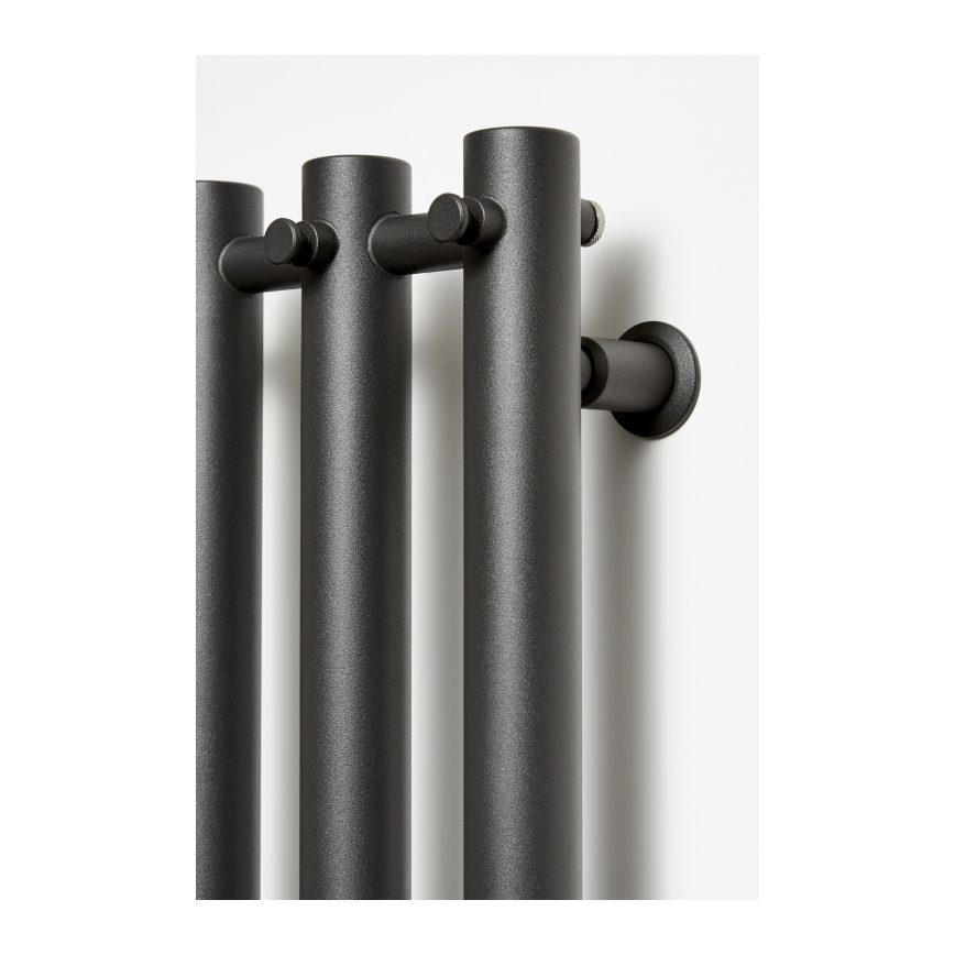 P.M.H. R2B - Kupaonski merdevinski radijator ROSENDAL 350W 150 cm crna