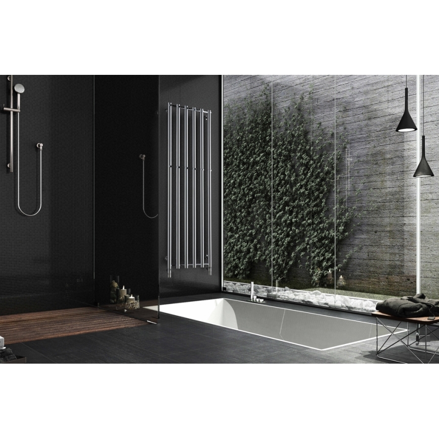 P.M.H. R2C/6 - Kupaonski peškirni radijator ROSENDAL 525W 150 cm sjajni hrom