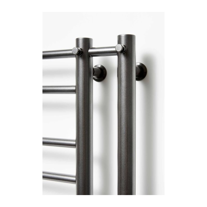 P.M.H. T2B-L - Peškirni rebrasti radijator za kupatilo THEIA 352W 154 cm leva/crna