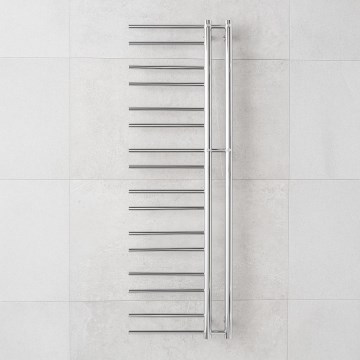 P.M.H. T2C-L - Kupatilski peškirni radijator THEIA 352 W 154 cm levi/sjajni hrom