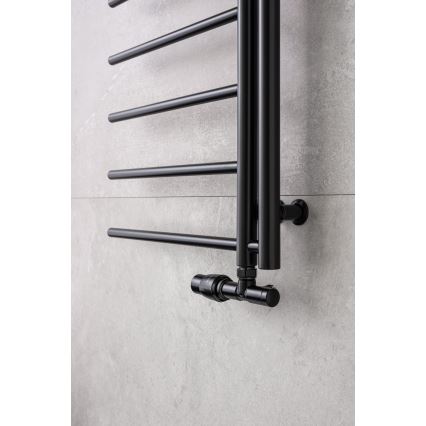 P.M.H. UNIKO-LB-EK - Ventil sa termostatskom glavicom UNIKO levi/crna