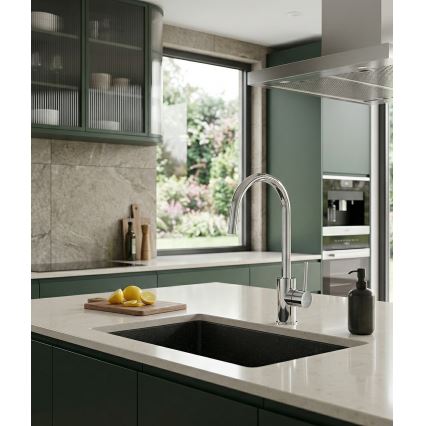 Paffoni - Slavina za sudoperu LIGHT, 36,3 cm, sjajni hrom