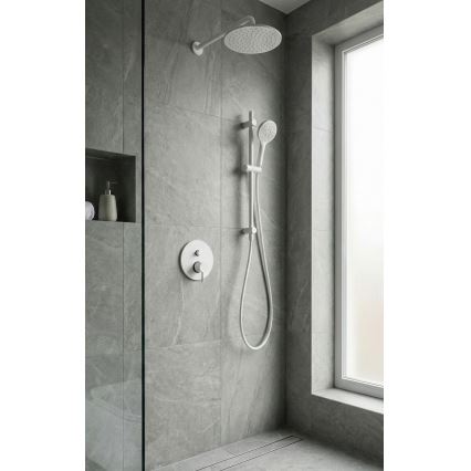 Paffoni - tuš baterija za podžbuknu instalaciju LIGHT, visokosjajni hrom