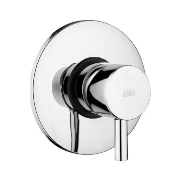 Paffoni - Tuš baterija za podžbuknu ugradnju LIGHT, sjajni hrom