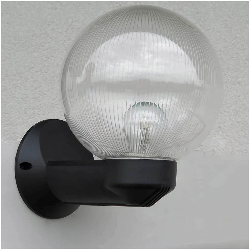 Spoljna zidna svetiljka NADIR 1xE27/15W/230V IP44 prozirna