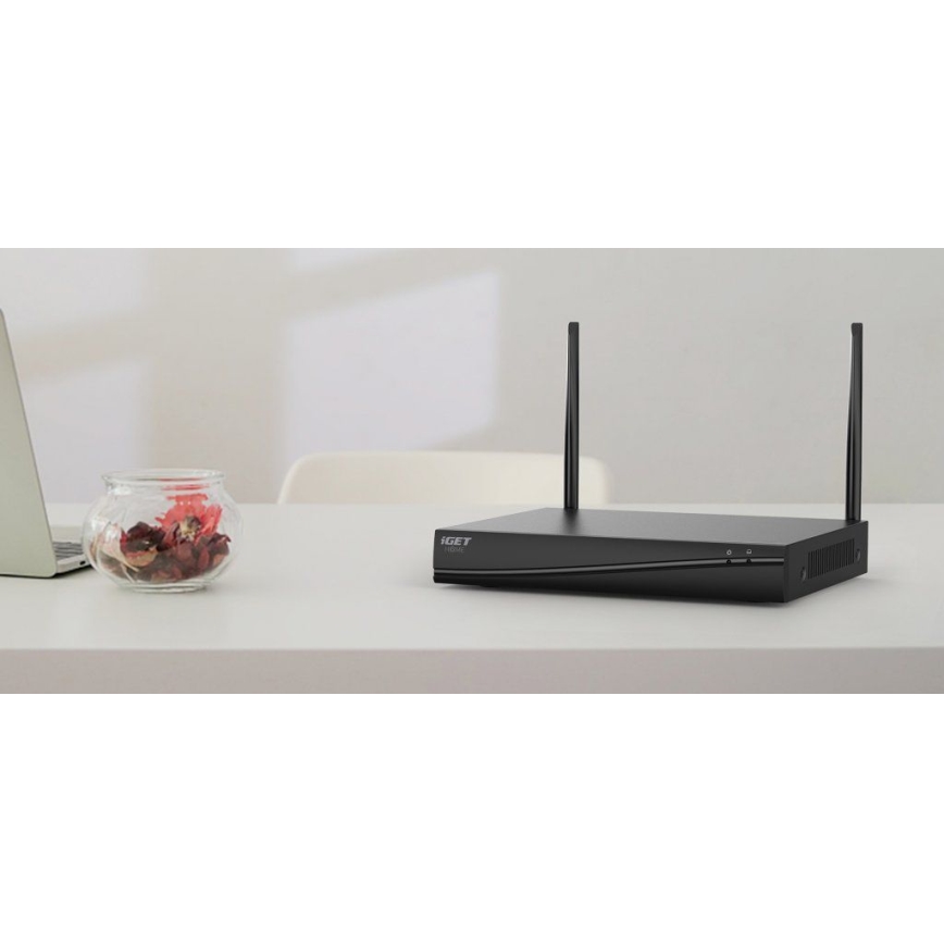 Pametan sistem za nadzor + 4x kamere sa 2K+ senzorom, napajanje 12V, IP65, Wi-Fi